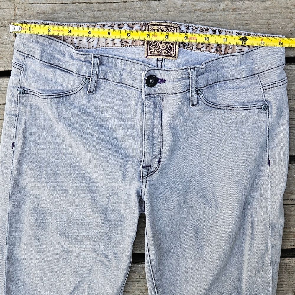 Rich & Skinny Gray Skinny Jeans Size 30 - Picture 5 of 10